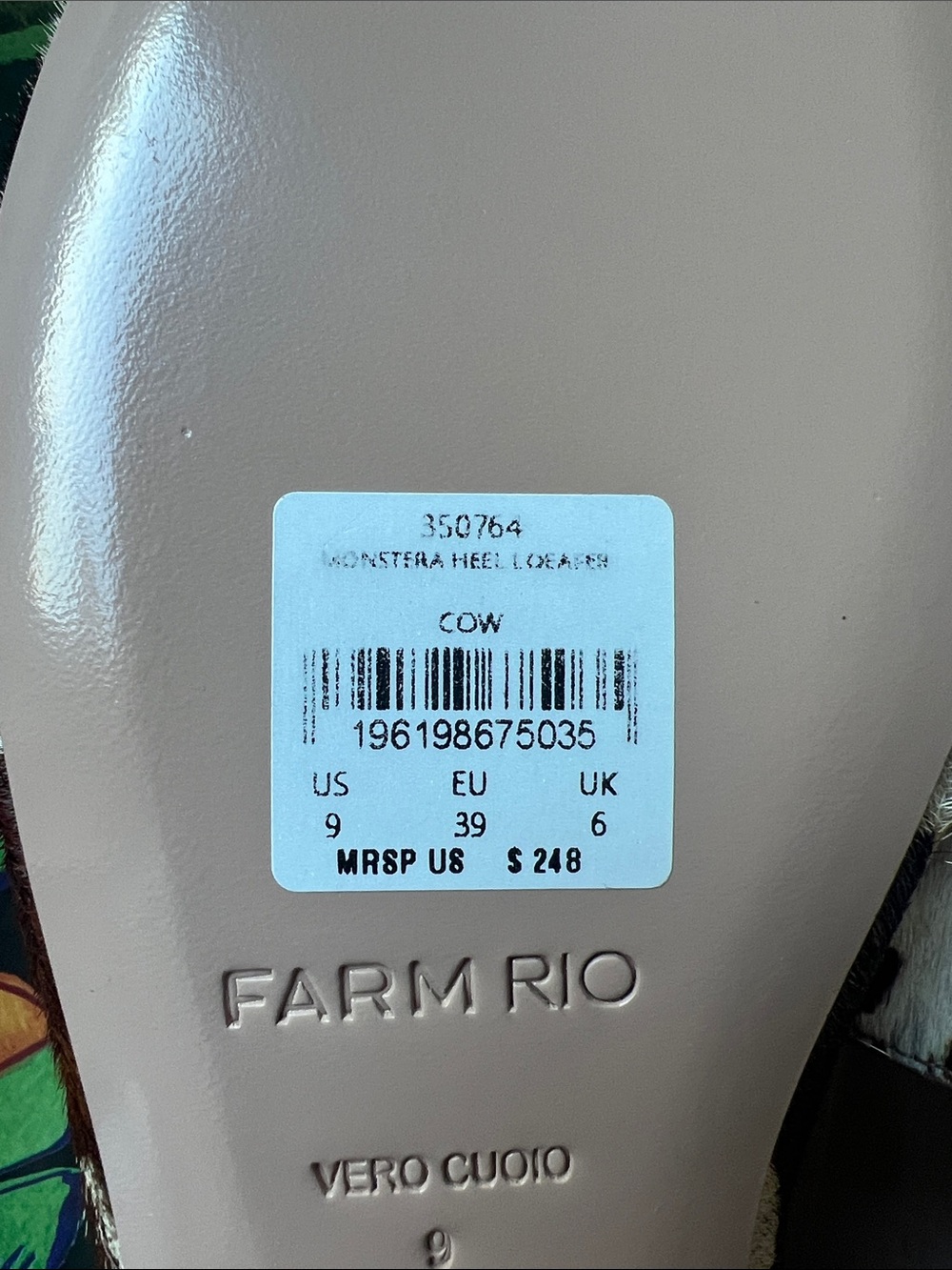 Farm  Rio ‘Monstera’ Loafers - Picture 5 of 9